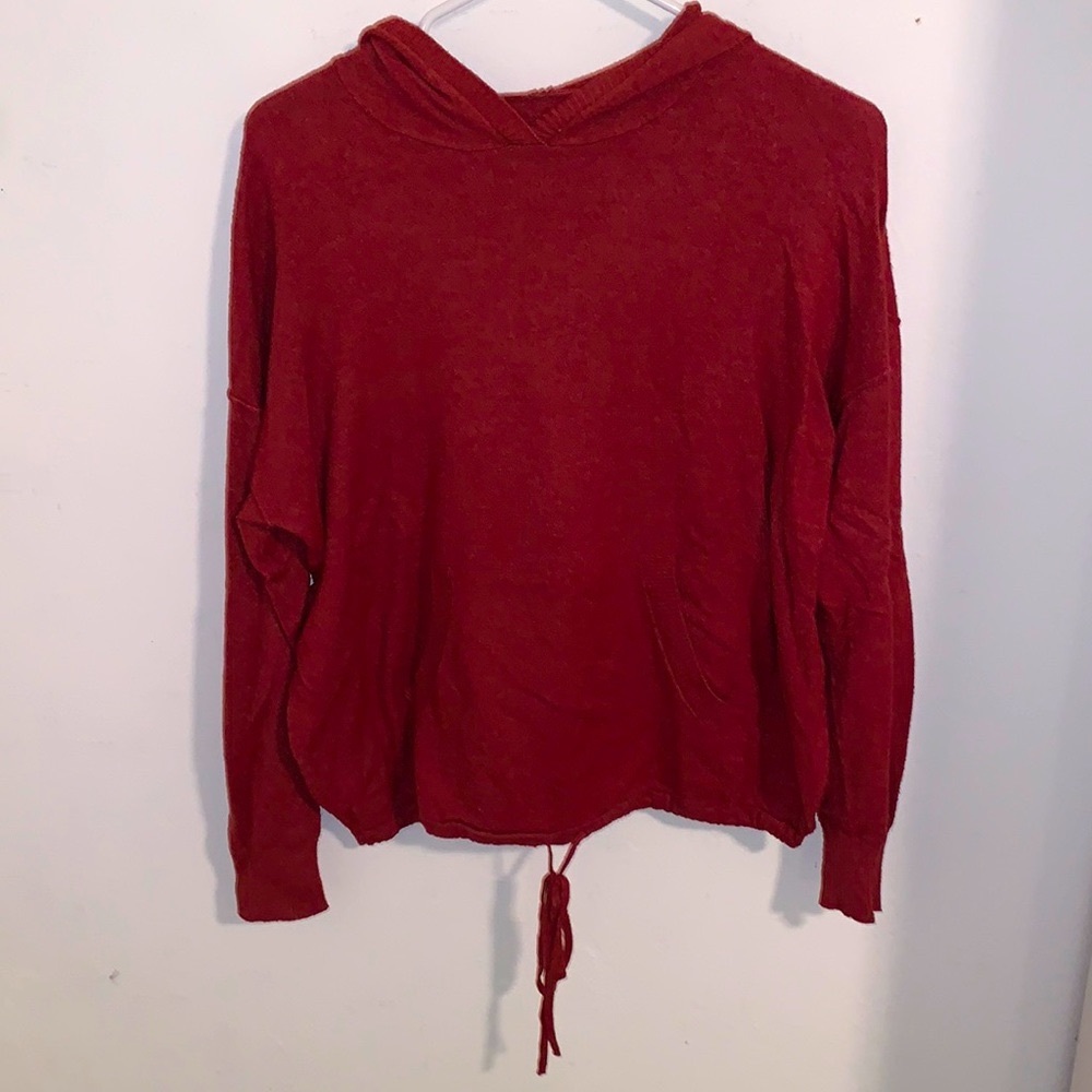 Super soft red hoodie from Nordstrom rack